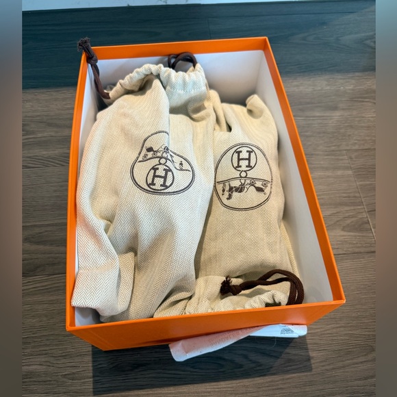 Hermès Extra Sandal Agneau Nappa Blanc 40 as new - Picture 4 of 16